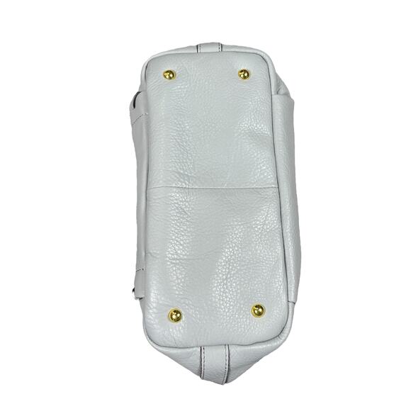 Aimee Kestenberg Chakra Satchel Crossbody Bag Purse Whipstitch Fringe Leather - Picture 7 of 11